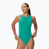 Dámske jednodielne plavky Speedo Solid High Neck peacock teal Dámske jednodielne plavky Speedo Solid High Neck peacock teal