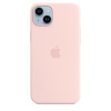 iPhone 14+ Silikónové puzdro s MS - Svetloružová - Apple iPhone 14 Plus Silicone Case with MagSafe - Chalk Pink MW523ZM-A iPhone 14+ Silikónové puzdro s MS - Svetloružová - Apple iPhone 14 Plus Silicone Case with MagSafe - Chalk Pink MW523ZM-A