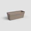 Truhlík CAPRI, se zásob. na vodu, 50cm, plast, šedá|MATTE TAUPE|Artevasi Truhlík CAPRI, se zásob. na vodu, 50cm, plast, šedá|MATTE TAUPE|Artevasi