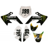 Samolepky, polepy pitbike 5PRO, CRF50 čierna Samolepky, polepy pitbike 5PRO, CRF50 čierna