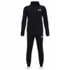 Under Armour detská tepláková súprava čierna polyester, veľkosť 140 Under Armour detská tepláková súprava čierna polyester, veľkosť 140