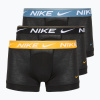 Pánske boxerky Nike Dri-FIT Ultra Comfort Trunk 3 páry black gold/storm/black Pánske boxerky Nike Dri-FIT Ultra Comfort Trunk 3 páry black gold/storm/black