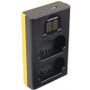 PATONA Fuji NP-W235 Dual LCD Photo Charger - USB pre X-T4 PATONA Fuji NP-W235 Dual LCD Photo Charger - USB pre X-T4