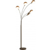 Stojacia lampa Stojacia lampa 200 cm 5 x E14 strieborná Stojacia lampa Stojacia lampa 200 cm 5 x E14 strieborná