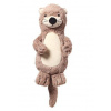 BabyOno Plyšová hračka s hrkálkou Otter Maggie Vydra, béžovo-hnedá BabyOno BabyOno Plyšová hračka s hrkálkou Otter Maggie Vydra, béžovo-hnedá BabyOno