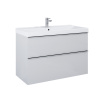 Elita Look, umývadlová skrinka 100x45x64 cm 2S PDW, šedá matná, ELT-167599 Elita Look, umývadlová skrinka 100x45x64 cm 2S PDW, šedá matná, ELT-167599