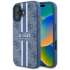 Guess Hardcase 4G Printed Stripes MagSafe iPhone 16 Modré Guess Hardcase 4G Printed Stripes MagSafe iPhone 16 Modré