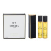 Chanel N°5 3x 20 ml 20 ml parfumovaná voda Twist and Spray pre ženy Chanel N°5 3x 20 ml 20 ml parfumovaná voda Twist and Spray pre ženy