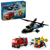 LEGO® City 60462 Remix: Helikoptéra, hasičské auto a ponorka LEGO® City 60462 Remix: Helikoptéra, hasičské auto a ponorka