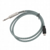 KÁBEL ADAPTÉR PREVODNÍK AUDIO 6.35 MM ZÁSTRČKA NA USB C ZÁSTRČKA 3M KÁBEL ADAPTÉR PREVODNÍK AUDIO 6.35 MM ZÁSTRČKA NA USB C ZÁSTRČKA 3M