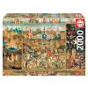 Puzzle Garden of Delights Educa 2000 dielov + Fix puzzle lepidlo EDU18505 Puzzle Garden of Delights Educa 2000 dielov + Fix puzzle lepidlo EDU18505