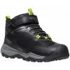 Detské topánky Keen Jr Wanduro Mid Wp Black/Silver|30 Detské topánky Keen Jr Wanduro Mid Wp Black/Silver|30