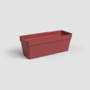 Truhlík CAPRI, se zásob. na vodu, 50cm, plast, červená|DARK RED|Artevasi Truhlík CAPRI, se zásob. na vodu, 50cm, plast, červená|DARK RED|Artevasi
