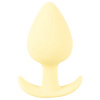 Cuties Mini Butt Plug - silikónový análny kolík (žltý, 3,1 cm) Cuties Mini Butt Plug - silikónový análny kolík (žltý, 3,1 cm)