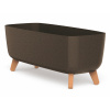 PROSPERPLAST Kvetináč GRACIA CASE ECO WOOD kávový 58cm PROSPERPLAST Kvetináč GRACIA CASE ECO WOOD kávový 58cm