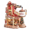ROBOTIME Roker 3D drevené puzzle Santova dielňa (hracia skrinka) 449 ks ROBOTIME Roker 3D drevené puzzle Santova dielňa (hracia skrinka) 449 ks