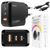 RÝCHLA NABÍJAČKA USB C UNIVERZÁLNA 3x USB 67W 65W TYP C + KÁBEL USB C 100W RÝCHLA NABÍJAČKA USB C UNIVERZÁLNA 3x USB 67W 65W TYP C + KÁBEL USB C 100W