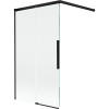 Mexen Rox, 2-krídlová posuvná vaňová zástena 100 x 150 cm, 8mm číre sklo, čierny matný profil, 8C9-100-003-70-00 Mexen Rox, 2-krídlová posuvná vaňová zástena 100 x 150 cm, 8mm číre sklo, čierny matný profil, 8C9-100-003-70-00