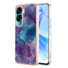 Akrylový kryt Electroplating Marble na Honor 90 Lite - Fialová Akrylový kryt Electroplating Marble na Honor 90 Lite - Fialová