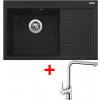 Sinks Rim 780 L Metalblack + Elka Sinks Rim 780 L Metalblack + Elka