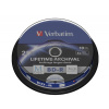 VERBATIM M-DISC BD-R SL 25GB, 4x, printable, spindle 10 ks VERBATIM M-DISC BD-R SL 25GB, 4x, printable, spindle 10 ks