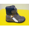 Detské kožené zimné topánky D.D.Step W078 - 52451 khaki Detské kožené zimné topánky D.D.Step W078 - 52451 khaki