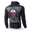 DOBERMANS TIME TO KILL BCZ223 mikina zips čierna DOBERMANS 05-0047 DOBERMANS TIME TO KILL BCZ223 mikina zips čierna DOBERMANS 05-0047