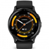 Inteligentné hodinky Garmin Venu 3 - Slate/Black Silicone Band (010-02784-01)