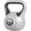 Gorilla Sports Kettlebell činka, vinylová, čierna, 20 kg Gorilla Sports Kettlebell činka, vinylová, čierna, 20 kg