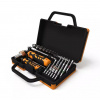 DeTech Sada skrutkovačov, bitov a vložiek Jakemy JM-6123, 31 kusov, CR-V, oceľ, oranžová DeTech Sada skrutkovačov, bitov a vložiek Jakemy JM-6123, 31 kusov, CR-V, oceľ, oranžová