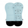 Bomimi Podložka do kočíka ADA Teddy Bear Blue Bomimi Podložka do kočíka ADA Teddy Bear Blue