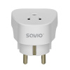 SAV Cestovný adaptér SAVIO AP-01, zásuvka US – zástrčka EU SAV Cestovný adaptér SAVIO AP-01, zásuvka US – zástrčka EU