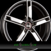 MAM MAM W4 7,5x18 5x114,3 ET45.00 black front polished (bfp) MAM MAM W4 7,5x18 5x114,3 ET45.00 black front polished (bfp)