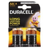 Duracell AA ceruzová batéria 4 kusy sada Duracell AA ceruzová batéria 4 kusy sada