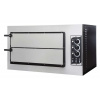 Prismafood Pizza pec 1 + 1 Ø 45 cm - 6000W - 400V | Prismafood Basic 2/50 Vetro Prismafood Pizza pec 1 + 1 Ø 45 cm - 6000W - 400V | Prismafood Basic 2/50 Vetro
