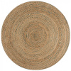 Kusový koberec Capri Jute Natural/Blue kruh 180x180 (průměr) kruh cm Kusový koberec Capri Jute Natural/Blue kruh 180x180 (průměr) kruh cm