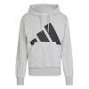 Pánska Mikina ADIDAS M BL FT HD JE8889 – Sivá Pánska Mikina ADIDAS M BL FT HD JE8889 – Sivá
