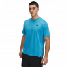 Under Armour Tech Vent Jacquard SS K modré Under Armour Tech Vent Jacquard SS K modré