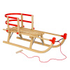 Súprava drevených saní AD324 D90 + opierka AD303 červená + výplet AD300 Súprava drevených saní AD324 D90 + opierka AD303 červená + výplet AD300