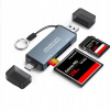 ČÍTAČKA PAMÄŤOVÝCH KARIET CF TF MicroSD SDHC SDXC NA USB / USB-C OTG ČÍTAČKA PAMÄŤOVÝCH KARIET CF TF MicroSD SDHC SDXC NA USB / USB-C OTG