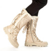 Rieker W RKR640 waterproof high snow boots, beige (186261) Black 37