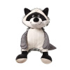 BabyOno Plyšová hračka s hrkálkou Racoon Rocky Mýval, černo-bílý BabyOno BabyOno Plyšová hračka s hrkálkou Racoon Rocky Mýval, černo-bílý BabyOno
