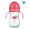 Canpol babies tréningový hrnček so silikónovým náustkom 270 ml So Cool ružový Canpol babies tréningový hrnček so silikónovým náustkom 270 ml So Cool ružový