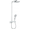 Hansgrohe Sprchový systém Raindance Select E na stěnu s termostatickou baterií chrom 27283000 Hansgrohe Sprchový systém Raindance Select E na stěnu s termostatickou baterií chrom 27283000
