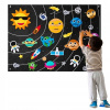 Tablica KidsToys 103 x 73 cm (FELT MAT MONTESSORI COSMOS VZDELÁVACIA TABUĽA PRE DETI VEĽKÁ SÚPRAVA) Tablica KidsToys 103 x 73 cm (FELT MAT MONTESSORI COSMOS VZDELÁVACIA TABUĽA PRE DETI VEĽKÁ SÚPRAVA)