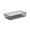 Feroplast spol. s.r.o. Drôtený kôš Feroplast KS47 pre regál so šírkou 900 mm, 500x800x120, čierny Feroplast spol. s.r.o. Drôtený kôš Feroplast KS47 pre regál so šírkou 900 mm, 500x800x120, čierny