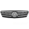 Mercedes triedy C W203 / S203 2000-2007 - Predná maska čierna s chrómom Mercedes triedy C W203 / S203 2000-2007 - Predná maska čierna s chrómom