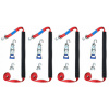 4x Prepravné pásy Odťahovák Certifikát VDI 3 m 3 tony tráva 3 otočné háky 4x Prepravné pásy Odťahovák Certifikát VDI 3 m 3 tony tráva 3 otočné háky