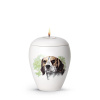 Zvieracia urna Bianco so sviečkou - Beagle 1,5l Zvieracia urna Bianco so sviečkou - Beagle 1,5l