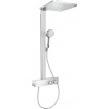 Hansgrohe Sprchový systém Raindance E na stěnu s termostatickou baterií chrom 27362000 Hansgrohe Sprchový systém Raindance E na stěnu s termostatickou baterií chrom 27362000